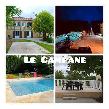 Gite Le Campane - Piscine Partagee Borne Recharge Vehicule 22Kwh Laujuzan Exteriér fotografie